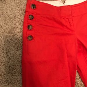 LOFT high waisted, wide leg trousers